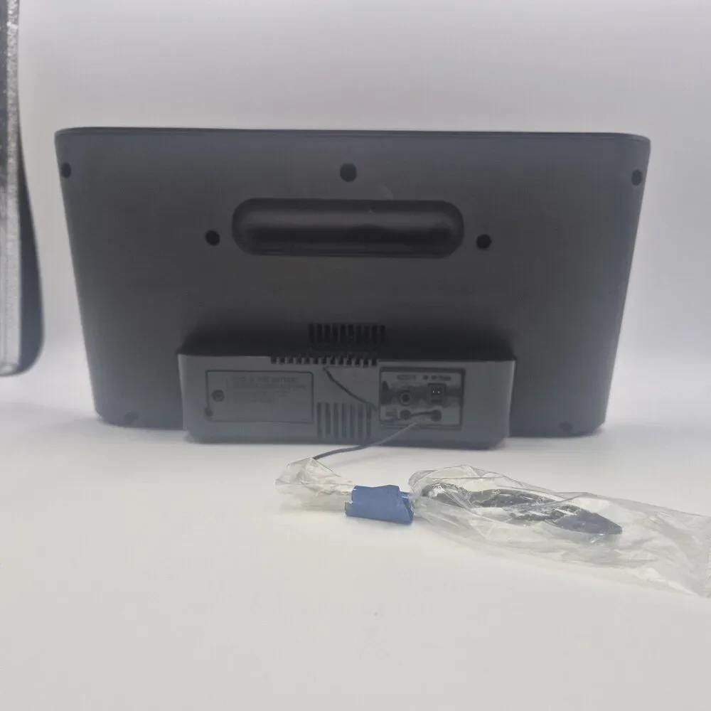 SONY ICF-CS10iP Dream Machine IPOD Dock FM/AM CLOCK RADIO Tested Working